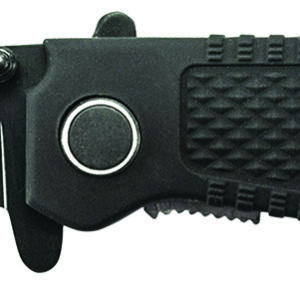 Smith & Wesson Knives CKTACBSCP Special Tactical 3.50" Folding Part Serrated Stainless Steel Blade 4.60" Black