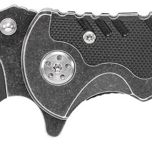 Smith & Wesson Knives SWBG10SCP Border Guard 3.50" Folding Part Serrated Stainless Steel Blade 4.80" Aluminum/G10 Handle Includes Pocket Clip