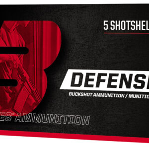 Barnes Bullets 32010 Defense 12Gauge 2.75" 00Buck Shot 5 Per Box/20 Case