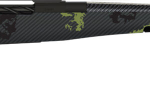 Fierce Firearms TROG300WIN24BF CT Rogue 300 Win Mag 3+1 24" Carbon Fiber Barrel, Black Cerakote Titanium Rec, Forest Camo Rogue Stock