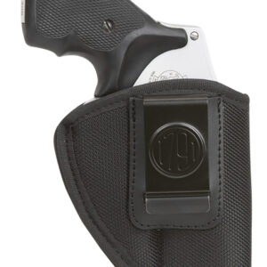 1791 Gunleather PNIWB2BLKL Premium Nylon  IWB Size 02 Black Ballistic Nylon Belt Clip Left Hand