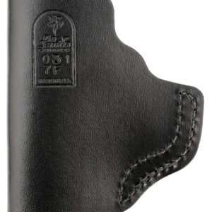 DeSantis Gunhide 031BA7FZ0 Insider IWB Black Leather Belt Clip Fits Ruger LCP II Right Hand