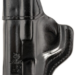 DeSantis Gunhide 127BAX7Z0 Inside Heat IWB Black Leather Belt Clip Fits S&W M&P Shield 9/40 Right Hand