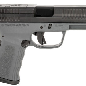 FMK FMKG49DG G3 9mm Luger 14+1 4" Stainless Steel Barrel, Black Optic Cut/Serrated Carbon Steel Slide, Dark Gray Polymer Frame w/Picatinny Rail, Black Backstrap Grip