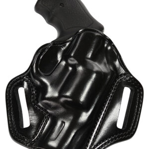 Galco CM880B Combat Master OWB Black Leather Belt Slide Fits Springfield XDM 4.5" Right Hand