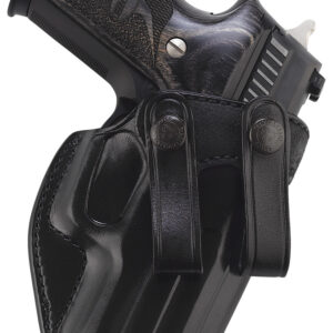 Galco SUM838B Summer Comfort IWB Black Leather Belt Loop Fits Glock 42/Sig P365 SAS/STD/.380 Right Hand