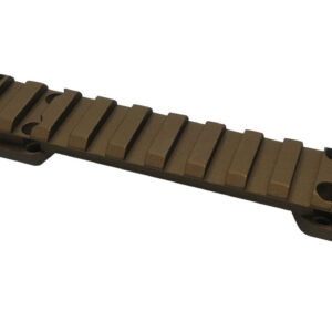Talley P00SB735 Browning X-Bolt Smoked Bronze Picatinny Rail Short Action 0 MOA