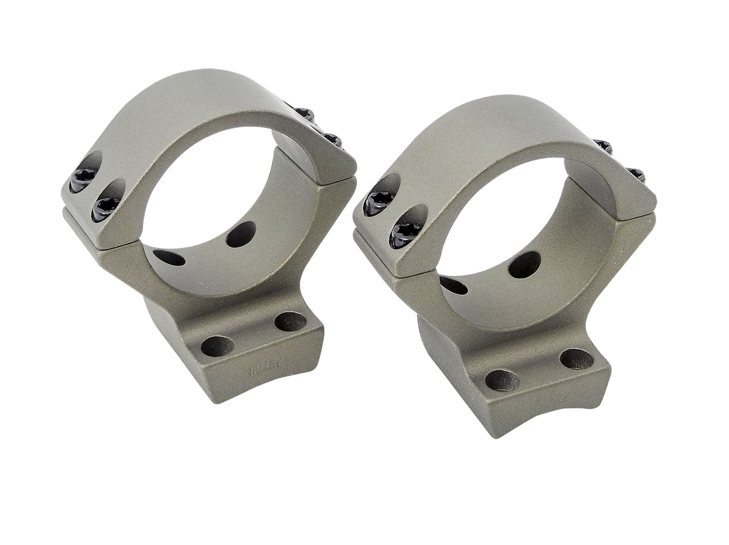 Talley SB940735 Scope Mount/Ring Combo Smoked Bronze Cerakote 1" Tube Fits X-Bolt Medium Rings