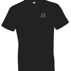 Hornady Gear 30122 Fueled By Hornady Black Cotton, Short Sleeve Semi-Fitted Medium