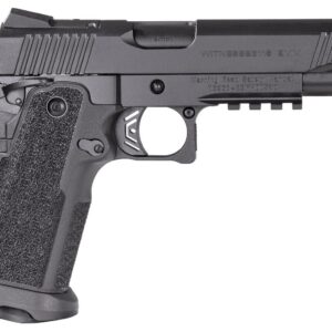 Girsan 395020 Witness2311 9mm Luger 17+1 5" Black Steel Barrel, Black Optic Ready/Serrated Steel Slide, Black Polymer Frame w/Beavertail & Picatinny Rail, Black Checkered Polymer Grip, Ambidextrous
