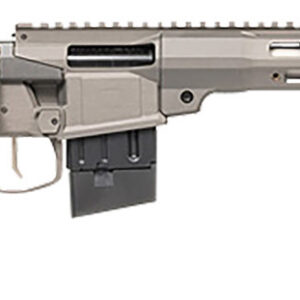 Q LLC MINIFIX55616INGRAY Mini Fix  5.56x45mm NATO 16" Tapered Barrel, Gray, Fully Adjustable Folding Stock, Magpul K Grip, 15" Q-Sert Handgaurd, AR/M4 Style Mag, Cherry Bomb Brake, Ambi Controls