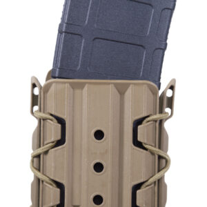 High Speed Gear 16TA01CB TACO V2 Coyote Brown Polymer, 2" Belt Clip/MOLLE U-Mount, Compatible w/ Rifle Mags