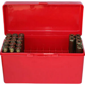 MTM Case-Gard RM6030 Flip-Top 243/308 Win/220 Swift Red Polypropylene 50rd
