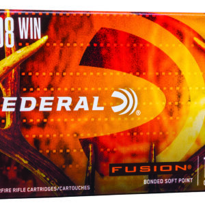 Federal F308FS2 Fusion 308Win 165gr Bonded Soft Point 20 Per Box/10 Case