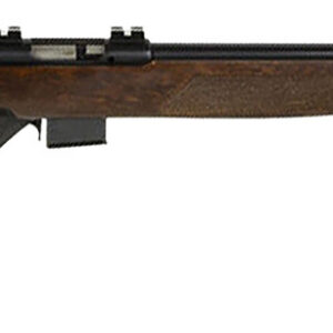 Rossi RB22W2111WD RB22 Full Size 22 WMR 5+1 21" Blued Steel Barrel, Blued Weaver Scope Mount Steel Receiver, Hardwood Monte Carlo Stock