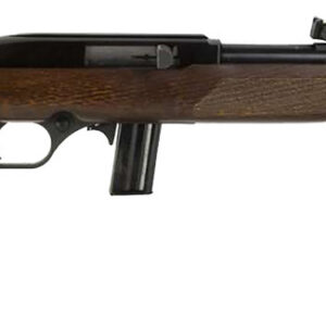 Rossi RS22L1811WD RS22 Full Size 22 LR 10+1 18" Matte Black Steel Barrel, Matte Black Receiver, Fixed Hardwood Stock