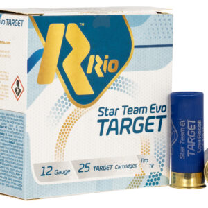 Rio Ammunition STT32LR8 Team Target 12Gauge 2.75" 1 1/8oz 8Shot 25 Per Box/10 Case