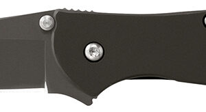 Kershaw 1660CKT Leek 3" Folding Modified Drop Point Plain Black DLC 14C28N Steel Blade Black DLC 410 Stainless Steel Handle Includes Pocket Clip