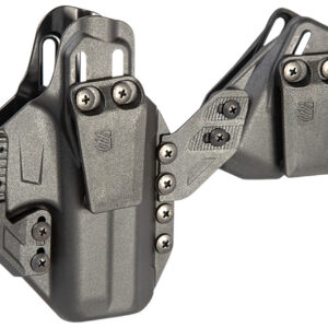 Blackhawk Stache Premium Holster Kit IWB Black Polymer Belt Clip Fits Walther PDP Ambidextrous
