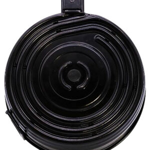Kci Usa Inc KCIMZ004S AK-47 75rd Drum 7.62x39mm Black Steel Fits AK-47/AKM Platform