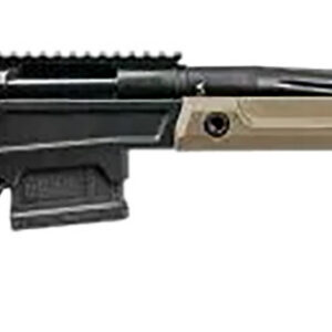 Stag Arms SABR01040002 Pursuit 6.5 Creedmoor 5+1 20" Threaded/Fluted Sporter, Black Cerakote Barrel/Rec, Tan OEM Hybrid Hunter Stock, TriggerTech Trigger, 20 MOA Scope Mount