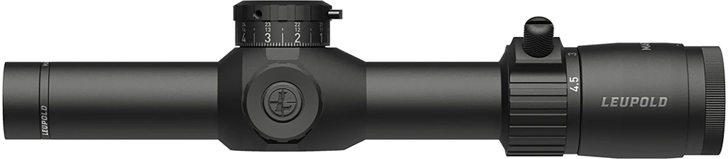 Leupold 183316 Mark 4HD Matte Black 1-4.5x24mm, 30mm Tube, Illuminated SFP FireDot TMR Reticle