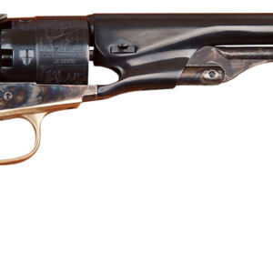 Cimarron CA040 1860 Army .44 Cal 8" 6 Shot Color Case Hardened Frame, Blued Fluted Cylinder, Blued Round Steel Barrel, Smooth Walnut Grip