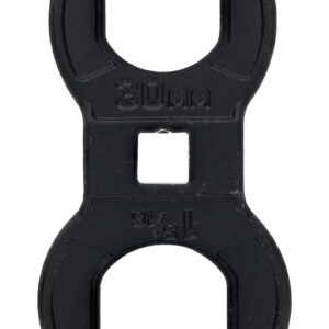 Wheeler 1199466 Barrel Nut Crowfoot Wrench Black Steel