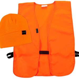 Allen 2394 Safety Vest&Cap Combo Orange Polyester