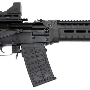 JTS Shotgun M12AKT2.1 M12AK T1 12 Gauge Semi-Auto 5+1 (2.75") 3" 18.70" Chrome-Lined Barrel, Black, M-Lok Handgaurd, Fixed Stock, Adj. Gas Block, 3 Chokes, Includes Red Dot