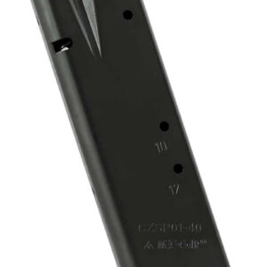 Mec-Gar MGCZ4014DPS CZ 14rd 40 S&W, Fits CZ Shadow/Shadow 2/85B/75B/SP-01 Black