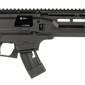 CZ-USA 91368 Scorpion EVO 3 22 LR 10+1 16" Black Threaded Steel Barrel, Picatinny Rail Receiver, M-LOK Handguards, Black Folding/Telescoping Stock, Black Polymer Grips