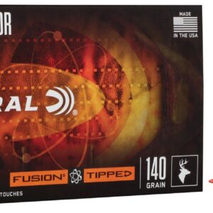 Federal F65CRDTFS1 Fusion 6.5Creedmoor 140gr Bonded Soft Point 20 Per Box/10 Case