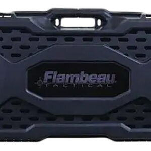 Flambeau 6500AR  Tactical Rifle Case Black Polypropylene Water Resistant
