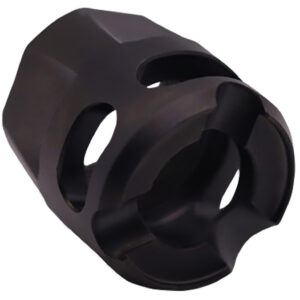 True Precision Inc TPYMICROBC Micro Compensator Y-Type Black DLC 416R Stainless Steel 1/2"x28 Threads 9mm/380 ACP