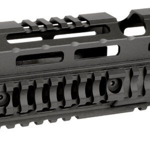 Midwest Industries MIAKALPHAQR10 AK Alpha Black 6061 Aluminum AK-47/AK-74 10.0" Long