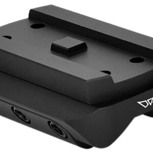 Warne 6111M Mini Red Dot Mount Shotgun Rib Black Anodized Aluminum Fits Holosun/Sig Romeo5/Vortex Crossfire/Aimpoint Micro H1-H2/ Aimpoint T1-T2
