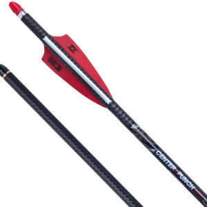 Tenpoint HEA7706 CenterPunch HPX Carbon 20" Alpha Nock .001 Straightness Red
