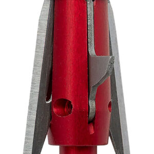 Tenpoint HEA8043 Nemesis Broadhead Chisel Tip 420 Stainless Steel Blades Red 100gr 3Pack
