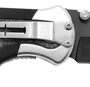 Camillus 19079 Chameleon 3.50" Folding Drop Point Plain Black Carbonitride Titanium AUS-8A SS Blade, Carbon Fiber/Aluminum Handle