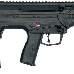Desert Tech WLVRFD1630B WLVRN 300 Blackout 30+1 16" Black Steel Threaded Barrel, Black Hard Coat Anodized Picatinny Rail Aluminum Receiver, M-LOK Handguard, Black Polymer Chassis, Ambidextrous