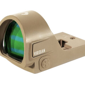 Viridian 9810145 RFX35 Flat Dark Earth 1 x 22 mm x 26 mm 3 MOA Green Dot