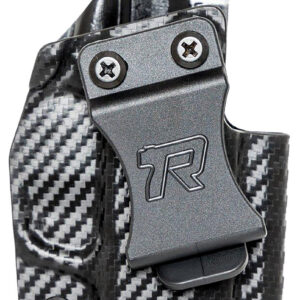 Rounded Gear SSRP365CFRHVAR Kydex IWB Black Kydex Fits Sig P365 Belt Clip Right Hand