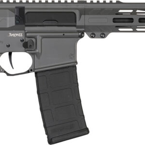 CMMG 30AB20FTNG Banshee MK4 300 Blackout 30+1 12.50" Black Nitride Medium Taper Threaded Barrel, EML 7" M-LOK Handguards, Tungsten Cerakote Aluminum Picatinny Rail Receiver, CMMG Zeroed Grips