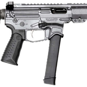 Battle Arms Development XIPHOS004 Xiphos 9mm Luger 30+1 8.50" Black Barrel, M-LOK Handguards, Combat Gray Aluminum Picatinny Rail Receiver Black Synthetic Adjustable Stock, Adj Black Grips