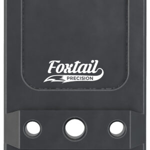Foxtail Precision 100014 Rear Sight Dovetail Optic Adapter Plate for non MOS Glock Black Anodized Glock Non MOS