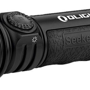 Olightstore Usa Inc SEEKER4PROMTBKCW Seeker 4 Pro Matte Black 5/50/300/600/1,200/4,600 Lumens White LED