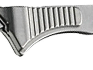 Hogue 35874 Expel 2.050" Fixed High Carbon Steel Blade, Orange G10 Scales/SS Handle, Includes 3 #60 & 2 #70 blades.