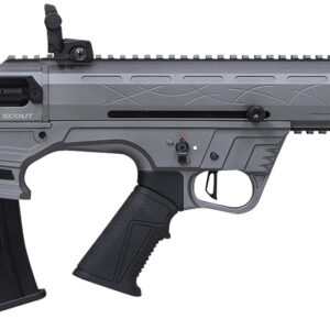 Citadel FRPS1218TG Pup Scout  12 Gauge Semi-Auto 3" 5+1 18.50" Gray Steel Barrel, Picatinny Rail Aluminum Receiver, Picatinny Handguards, Gray Adj Cheek Riser Synthetic Stock, Black Polymer Grip