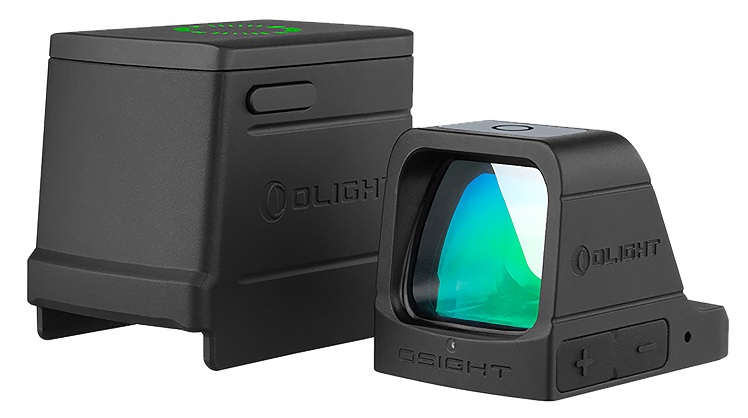 Olightstore Usa Inc OSIGHTGN Green Dot Matte Black 1x 3 MOA Green Dot Reticle